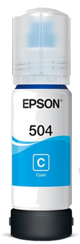 tintas EPSON 504 Cyan